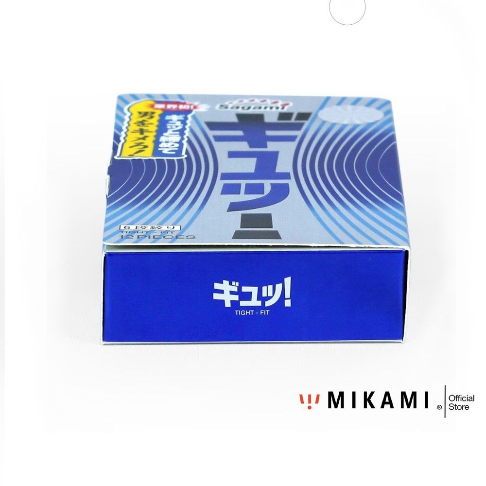 Hộp 12c Bao Cao Su Siêu Mỏng Ôm Sát SAGAMI TIGHT-FIT