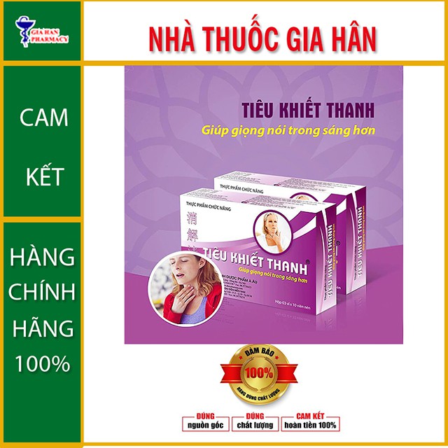 Tiêu Khiết Thanh – Hỗ Trợ Điều Trị Và Phòng Ngừa Viêm Thanh Quản