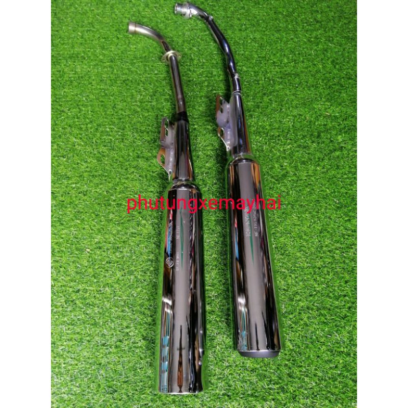 Pô wave 110 giả zin dành cho các dòng Honda wave alpha nhỏ và wave thái 110 lắp như zin không cần chế msp 0174