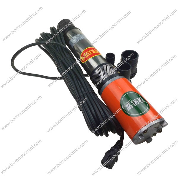 Bơm Hỏa Tiễn 24V 300W 3m3/h Đẩy Cao 30m  I Bơm hỏa tiễn 24v 300w đẩy 30m