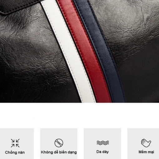 Túi xách du lịch nam nữ đa năng cỡ lớn RIKY thời trang xách tay chất liệu da pu cao cấp chống nước