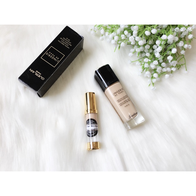 [MẪU THỬ] Kem Nền Guerlain Lingerie De Peau Foundation mẫu mới nhất