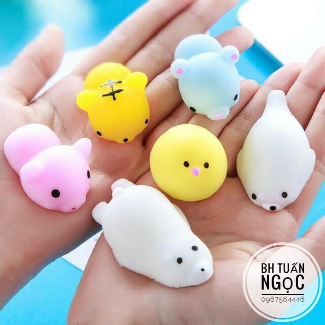 Squishy Mochi dễ thương ( mẫu ngẫu nhiên )
