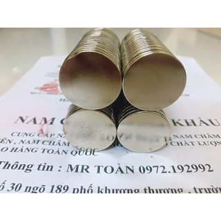 Nam châm viên vĩnh cửu 30x2mm