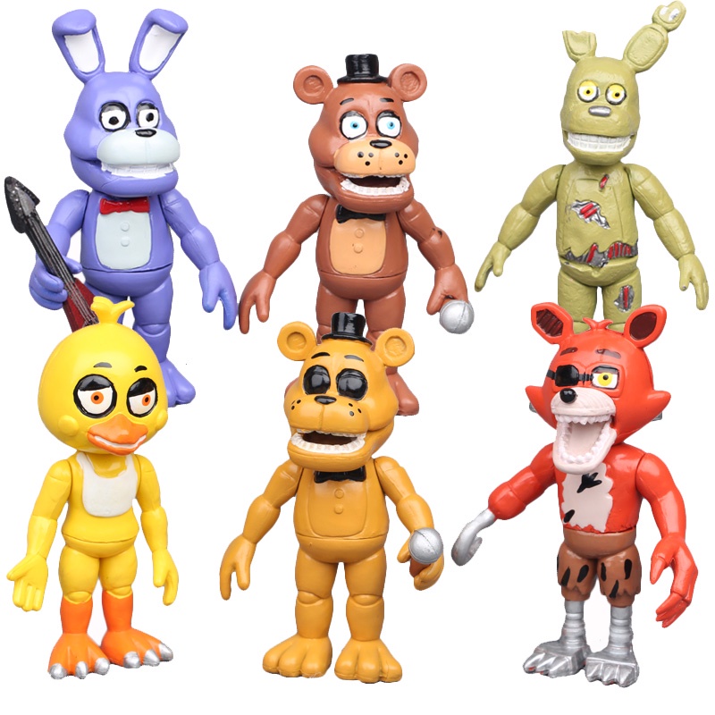 Mô Hình Nhân Vật Trong Phim Kinh Dị Fnaf Nightmare Mangle Actioon