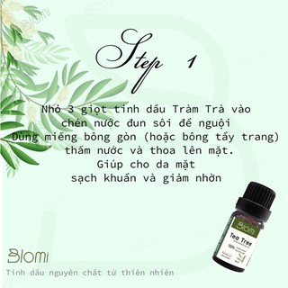 Tinh dầu tràm trà Blomi