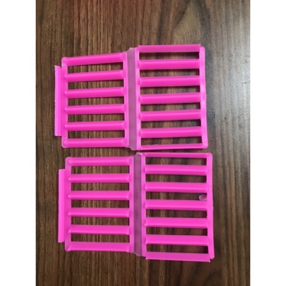 Bộ 10 kẹp dập xù chân tóc lọại to đúp đôi