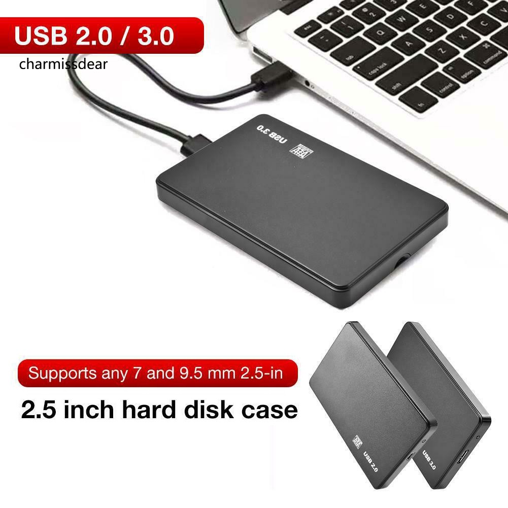 Hộp đựng ổ cứng USB 3.0/2.0 5Gbps 2.5inch SATA chất lượng cao cho máy tính để bàn