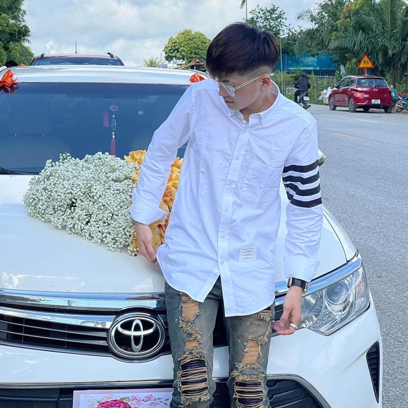 Sơ Mi Thome 4 vạch tay