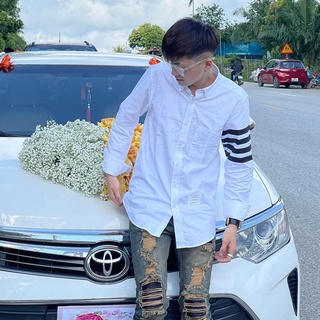 Sơ mi thome 4 vạch tay