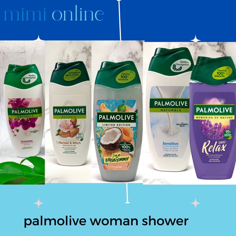 sữa tắm nữ Palmolive - đức