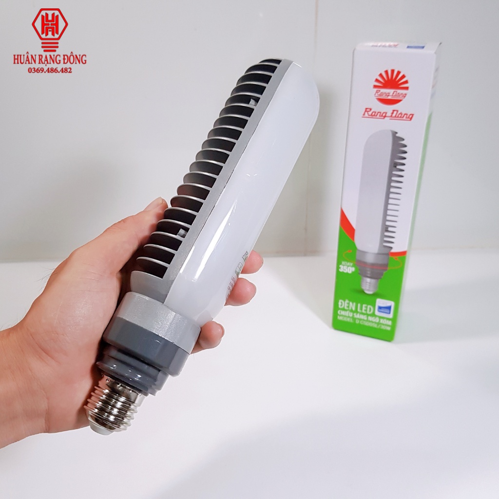 Đèn Led Chiếu Sáng Ngõ Xóm Rạng Đông D CSD5L 30w Trắng - Bảo hành 12 tháng