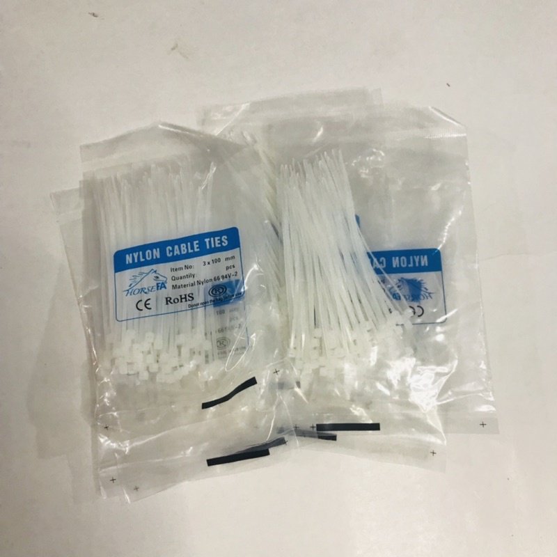 10 bịch dây rút nhựa 1 tấc, dây thít