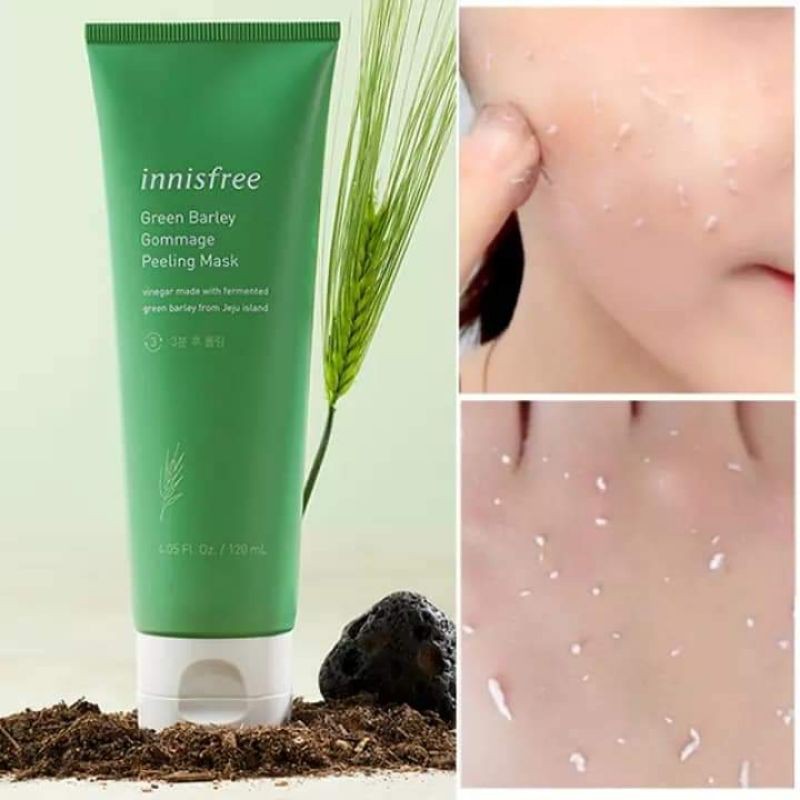 Tẩy Da Chết Lúa Mạch Innisfree Green Barley Gommage Peeling Mask