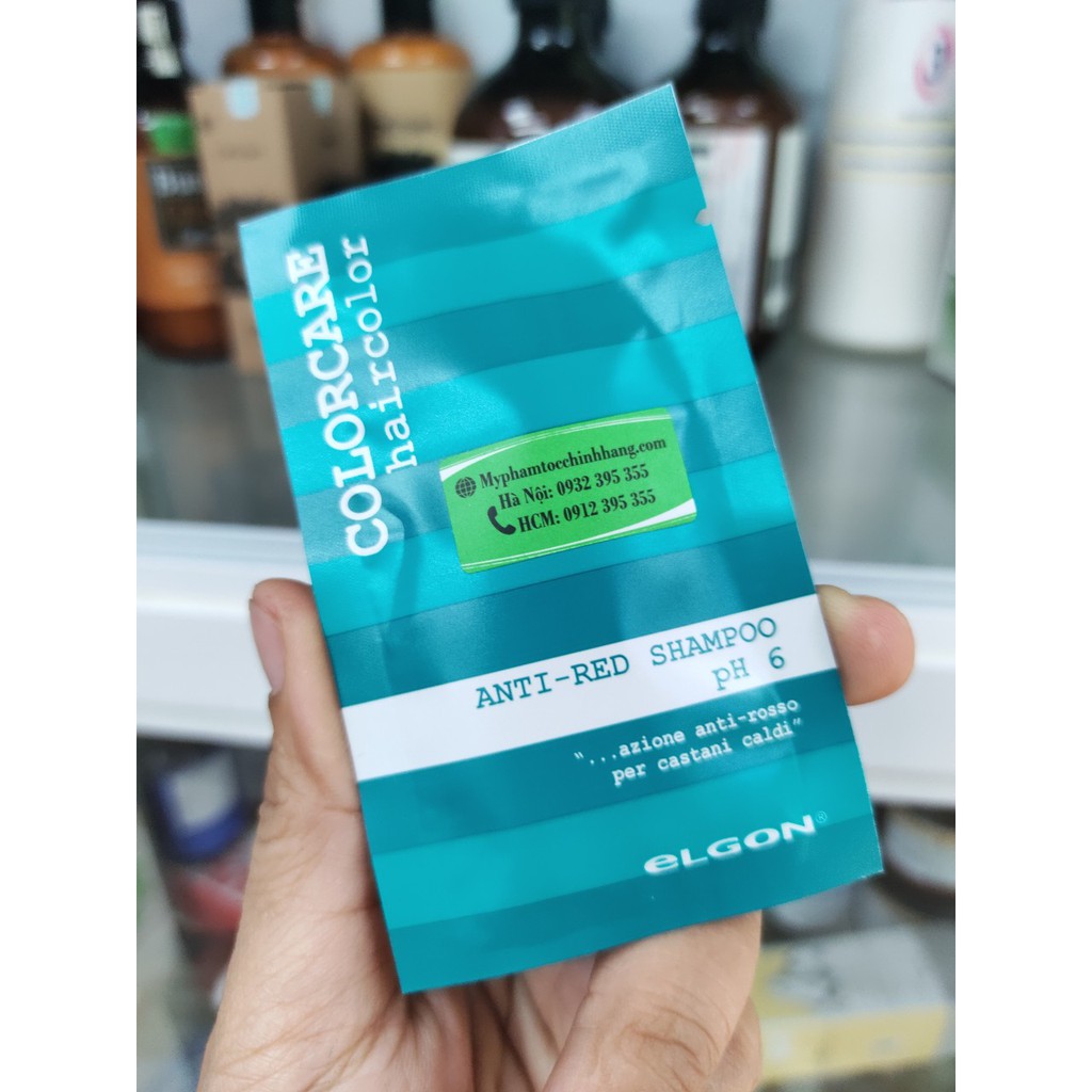 COMBO 5 GỐI GỘI XANH KHỬ ĐỎ DẠNG 10ML