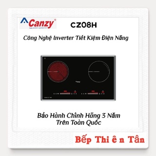 Bếp Điện Từ Inverter Canzy 08H ( 1 Từ + 1 Hồng Ngoại)