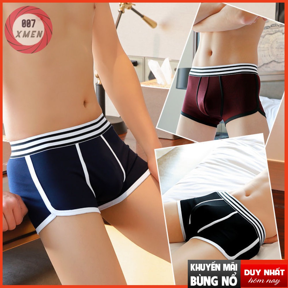 [ Hàng Hiệu ] Quần lót nam boxer - Quần sịp nam cotton siêu thoáng khí thấm hút