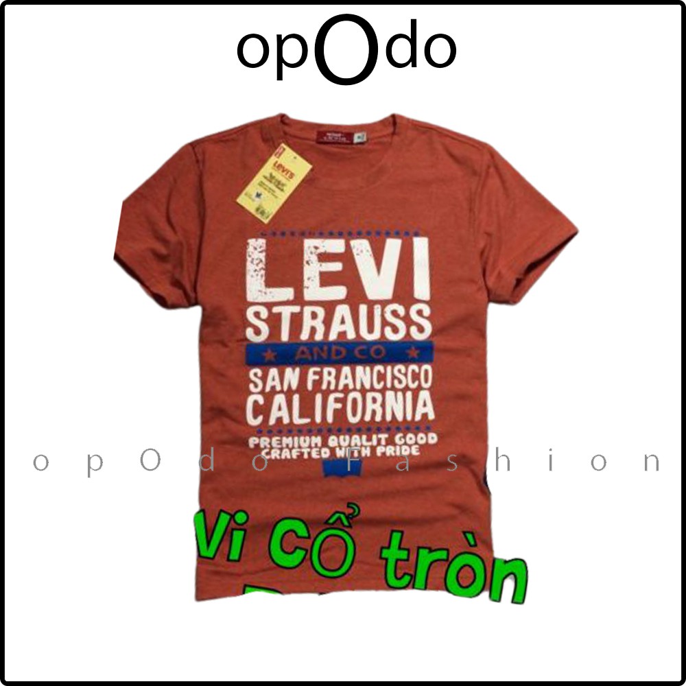 Áo thun nam nữ cổ tròn đẹp Lev OPNT044 - opOdo Fashion