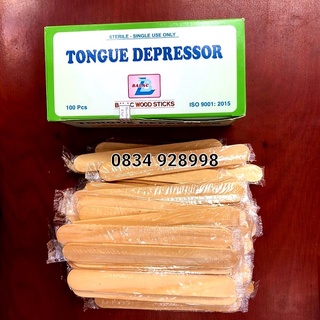 Que đè lưỡi gỗ Balac (100 cái/hộp)
