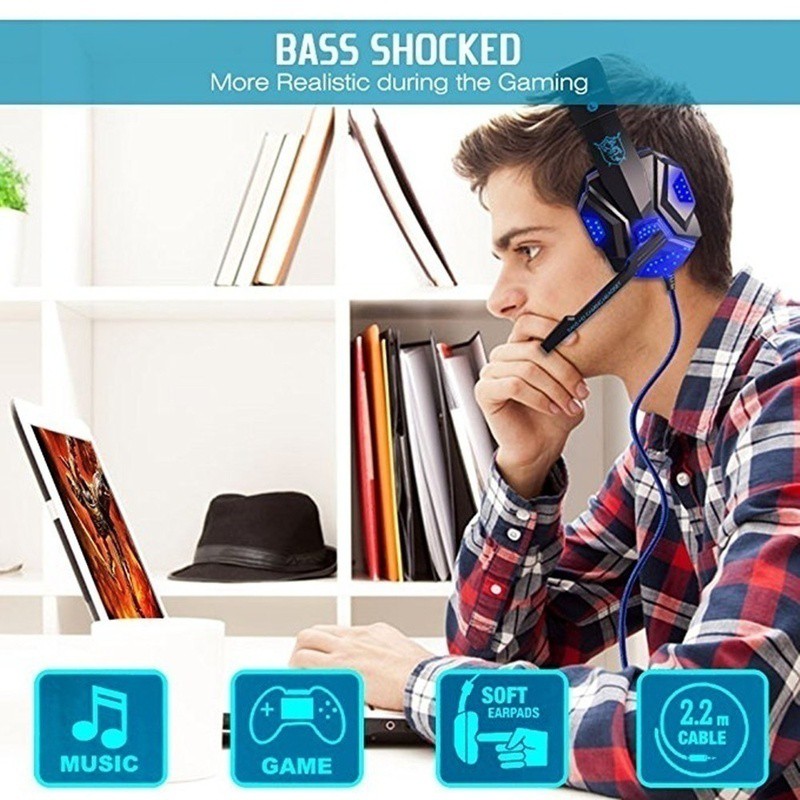 Tai Nghe Chơi Game Có Dây 3.5Mm Phiên Bản Mới