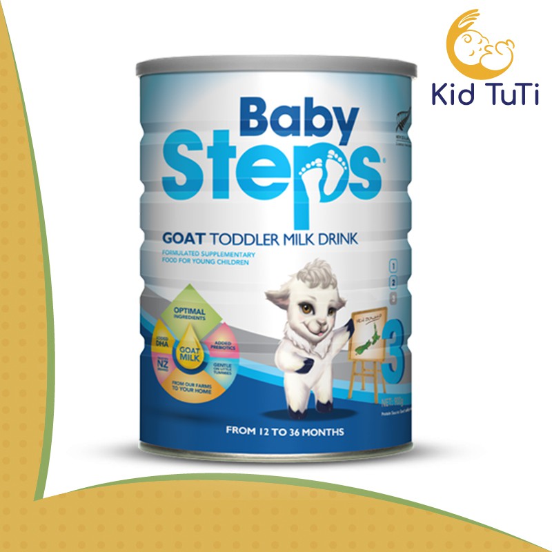 Sữa Dê Baby Steps Số 3 Lon 900 Gram Date Tháng 8/2022