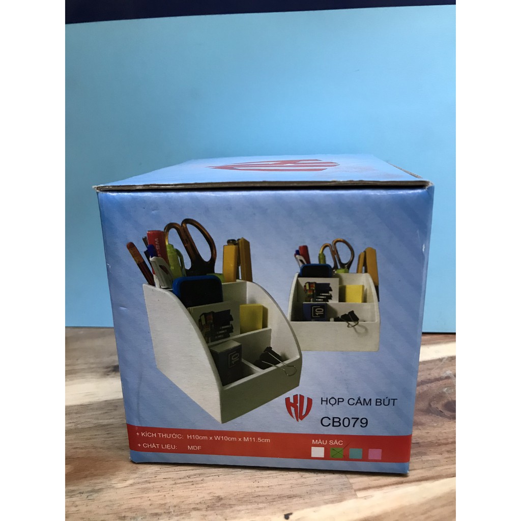 Hộp Cắm Bút Gỗ CB079