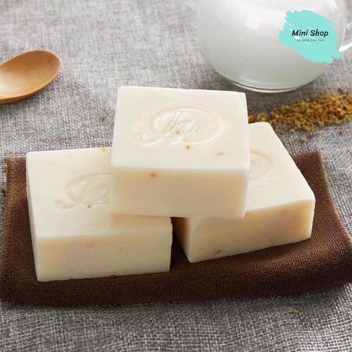 Combo 3 cục  xà phòng cám gạo Thái Lan trắng da JAM RICE MILK SOAP 65gr