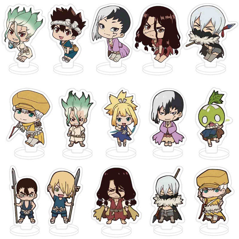 Mô hình đế dựng acrylic nhân vật anime Dr.STONE