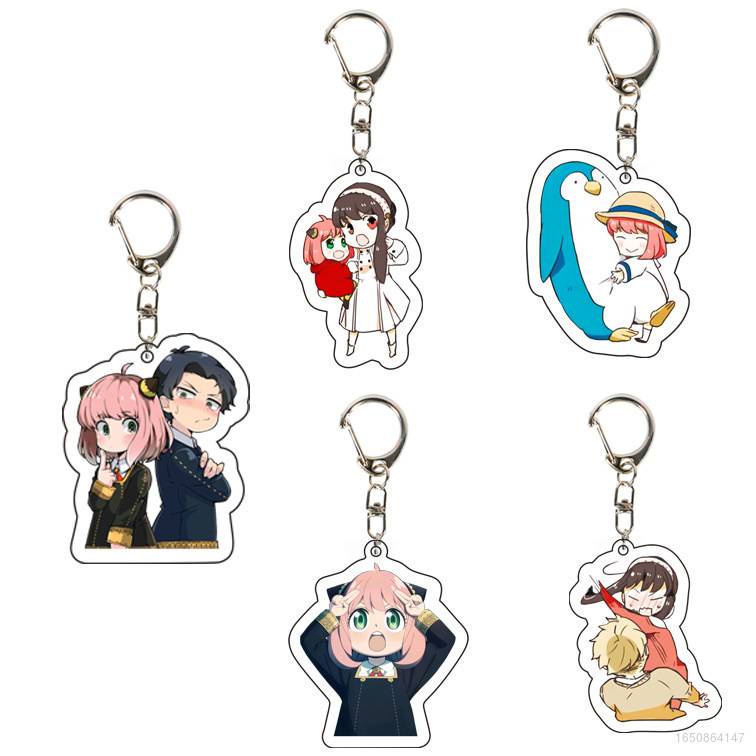 Móc Khóa Nhựa Acrylic Hình Nhân Vật Phim Hoạt Hình SPY X FAMILY