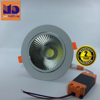 Đèn Led âm trần chiếu điểm ánh sáng vàng, nhiều công suất, đèn LED spotlight bảo hành 24 tháng