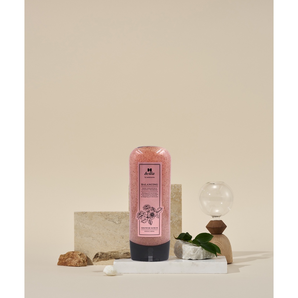 Sữa Tắm Tẩy Tế Bào H Bella By Watsons Balancing Từ Hồng Phong Lữ &amp; Hoa Anh Thảo 290g