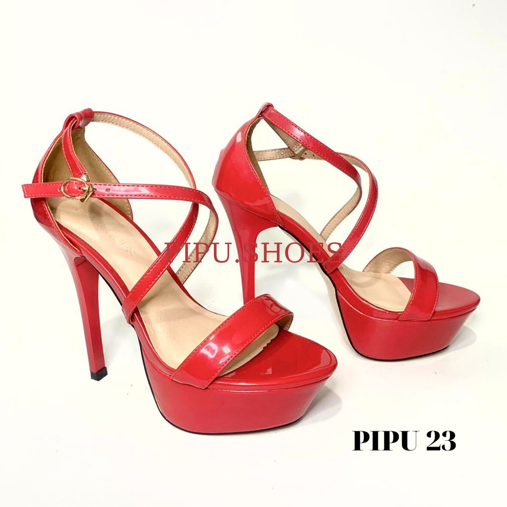 Giy cao gót đế đúp 13cm & 14cm ,sandal cao gót nữ trên 10cm catwalk hoa hậu,giày cưới