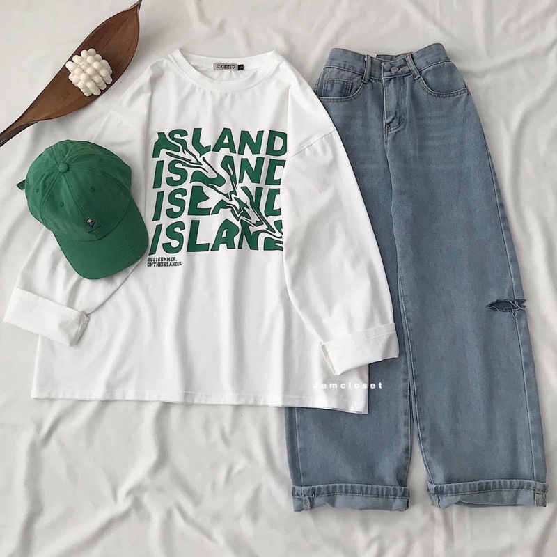 Áo ISLAND xuông dài tay TTA333