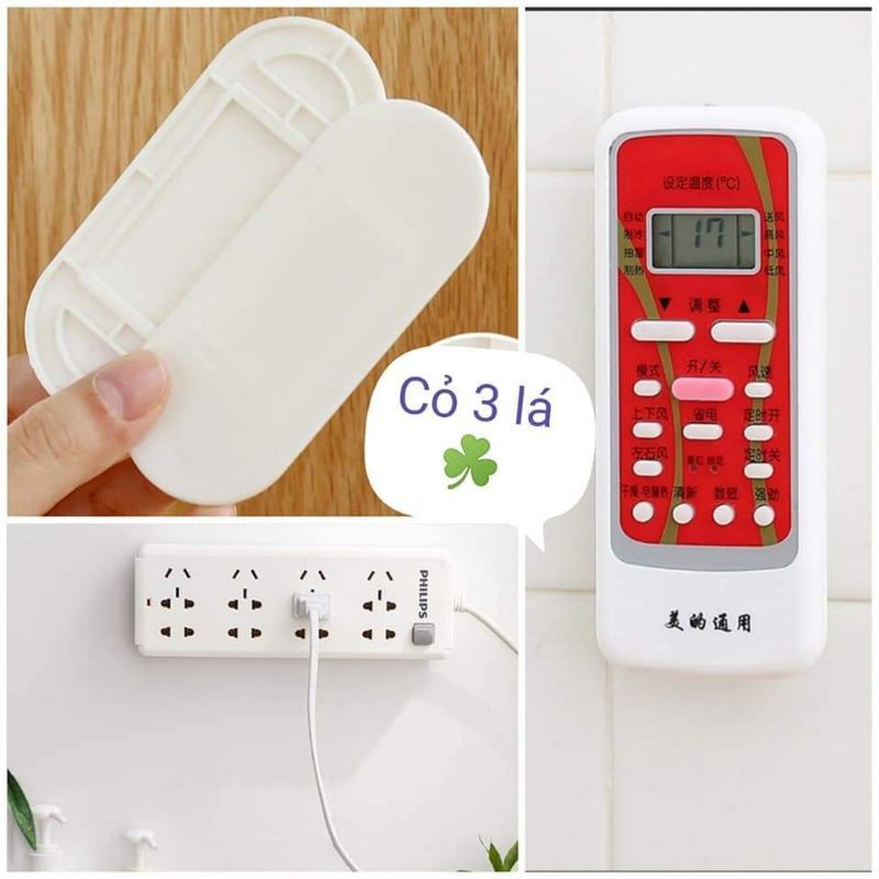 Miếng dán cố định ổ cắm điện, remote, cục phát wifi