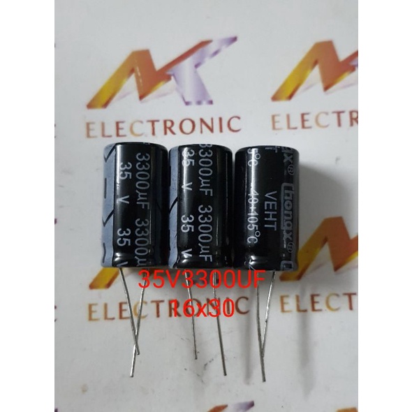 (Combo 2 con)  hóa 35V3300UF 35V 3300UF 3300UF35V 16x30mm
