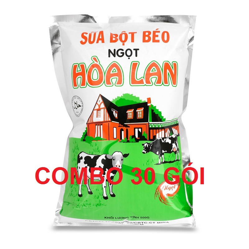 COMBO 30 GÓI SỮA BỘT HÒA LAN