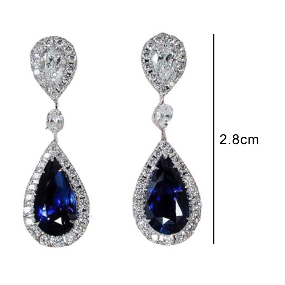Bông Tai GiọT NướC ĐíNh Đá ThờI Trang