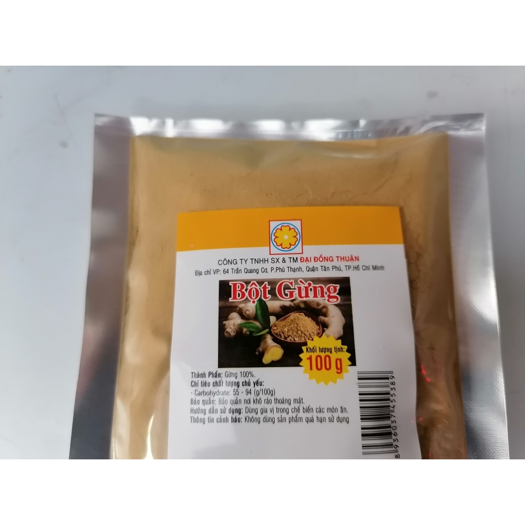 Bột Gừng Đại Đồng Thuận 100g