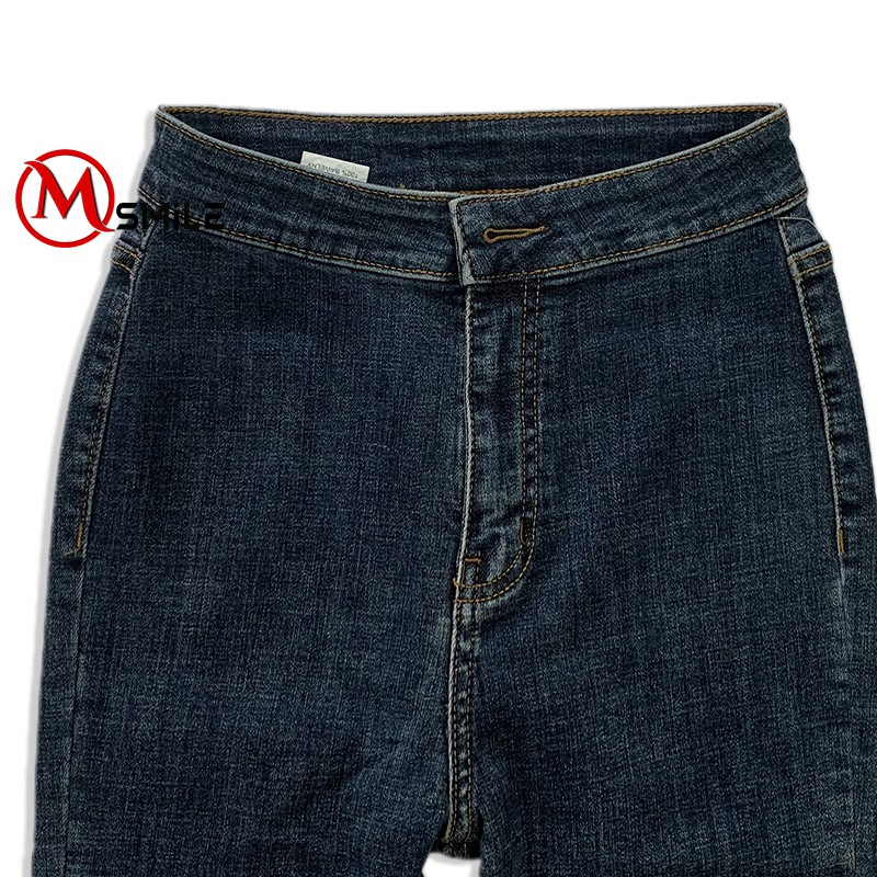 Quần Jeans Nữ SKINNY, Quần Jean cạp cao co giãn cao cấp-MSQB70