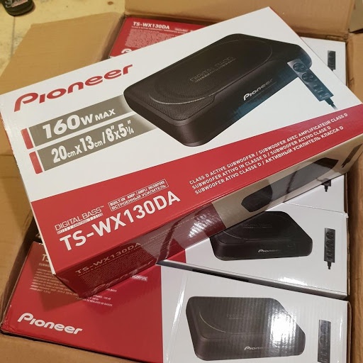 Loa Sub Siêu Trầm PIONEER TS-WX130DA  - Loa Sub Gầm Ghế Công Suất 160W Cực Khoẻ Cho Ô Tô Xe Hơi