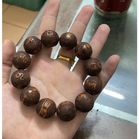 Vòng Gỗ Trầm 12 Con Giáp Đẹp Rất Độc Đáo Giá Rẻ