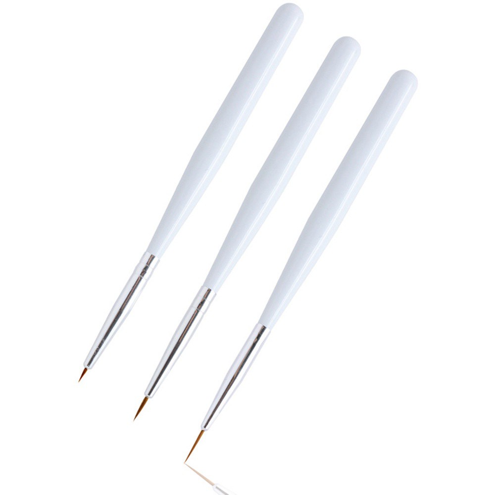 [Hàng mới về] Bộ 3 cọ vẽ móng tay nghệ thuật chuyên nghiệp chất lượng cao