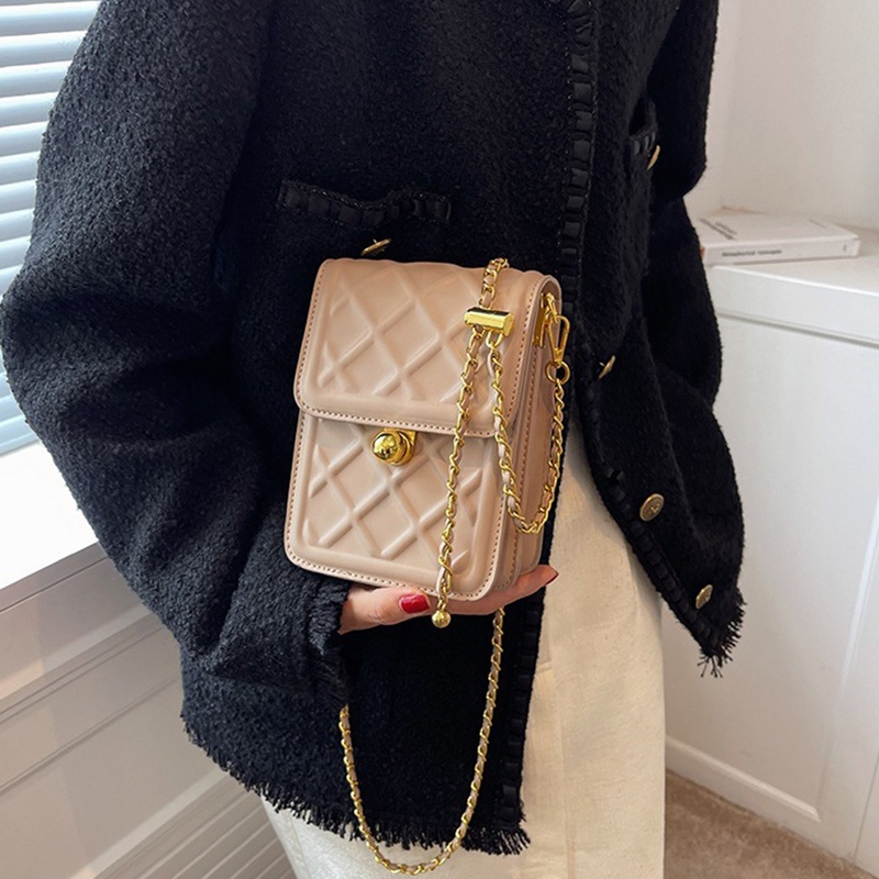 Túi Đeo Chéo Đựng Điện Thoại Dạng Vuông Nhỏ Dễ Phối Đồ Thời Trang Cho Nữ