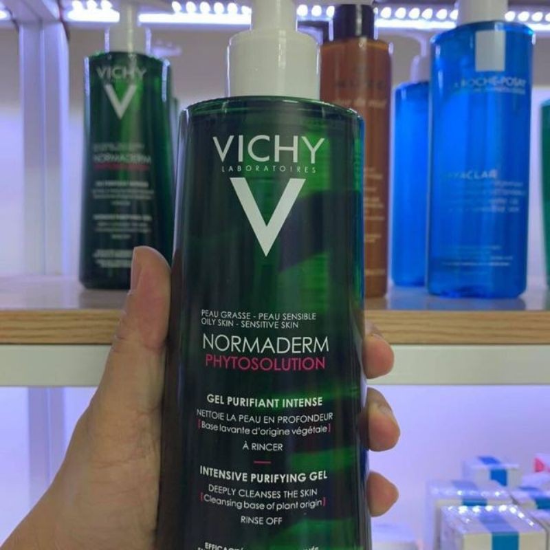 Sữa rửa mặt Vichy NormadermGel ( cứu tinh cho làn da chảo dầu)