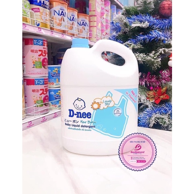 Nước giặt Dnee Thái Giặt Xả An Toàn Cho Bé - BAABEELAND