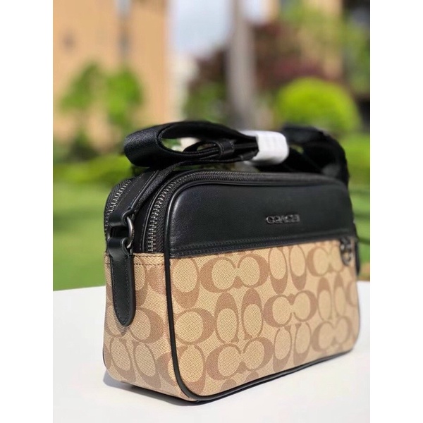 TÚI ĐEO COACH GRAHAM CROSSBODY IN SIGNATURE CANVAS