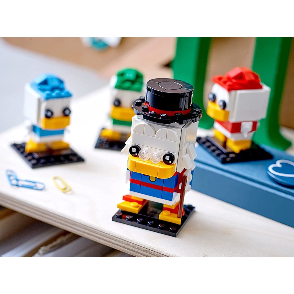 Lego 40477 Brickheadz Huey Dewey Scrooge McDuck and Louie Ducks