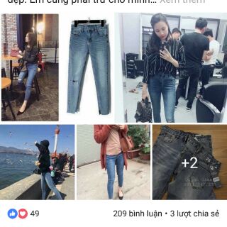 Quần jean hot hit nội địa TQ