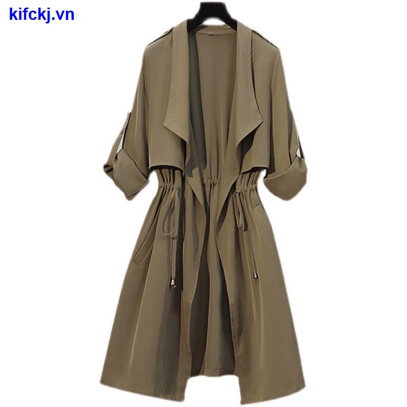 Áo khoác dáng dài size lớn thời trang mùa thu Hàn Quốc 2021 | BigBuy360 - bigbuy360.vn