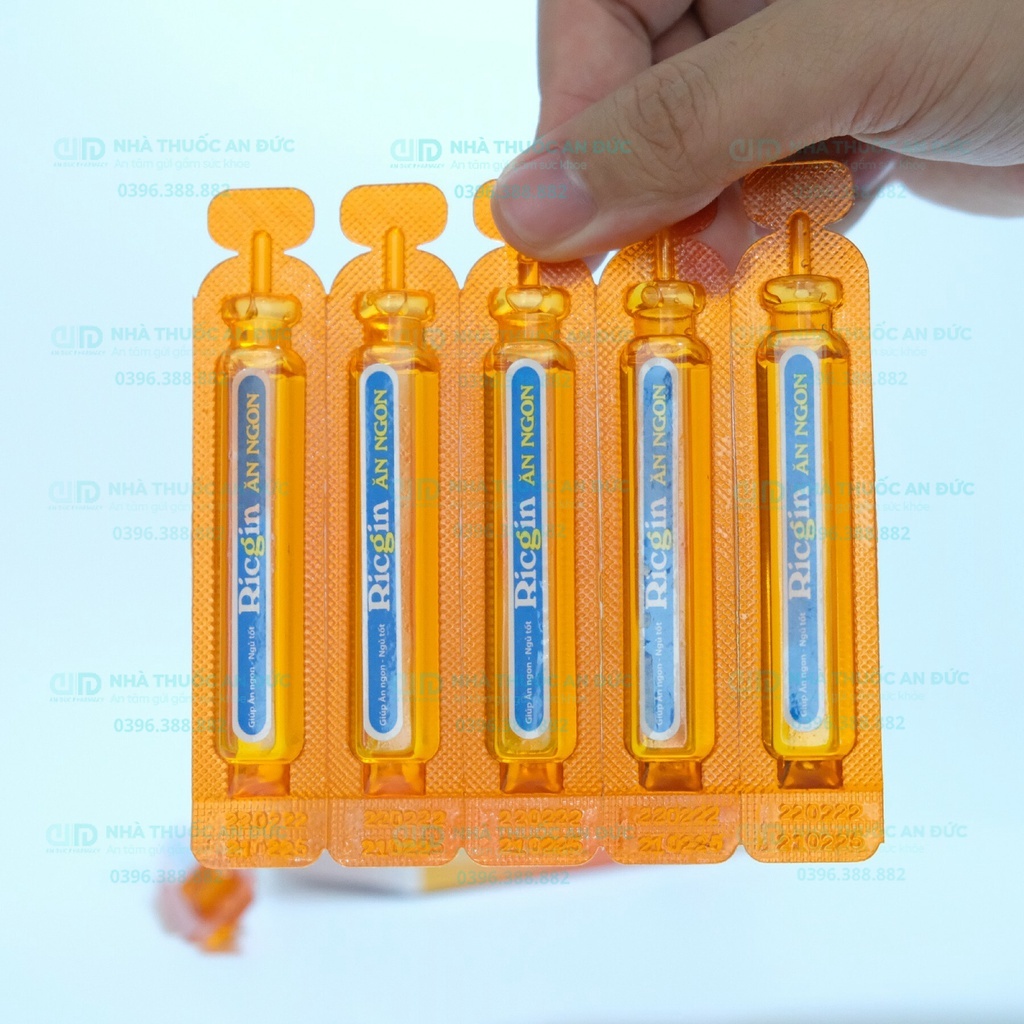 Ricgin ăn ngon hộp 20 ống - Nhà thuốc An Đức